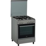 Whirlpool Freestanding 4 Burner Gas Cooker: 60 x 60cm