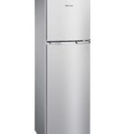 Hisense 215L Double Door Refrigerator -Silver