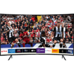 Samsung 65" Crystal UHD HDR Smart Curved UHD 4K Television